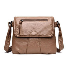 Load image into Gallery viewer, REPRCLA Brand Designer Women Messenger Bags Crossbody Soft PU Leather Shoulder Bag High Quality Fashion Women Bags Handbags