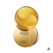 Load image into Gallery viewer, 60pcs Gold/Seaweed Collagen Eye Mask Face Anti Wrinkle Gel Sleep Gold Mask Eye Patches Collagen Moisturizing Eye Mask Eye Care