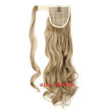 Load image into Gallery viewer, s-noilite 23" Long Curly Clip In Hair Tail False Hair Ponytail Hairpiece With Hairpins Synthetic Hair Pony Tail Hair Extension