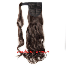 Load image into Gallery viewer, s-noilite 23" Long Curly Clip In Hair Tail False Hair Ponytail Hairpiece With Hairpins Synthetic Hair Pony Tail Hair Extension