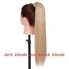 Load image into Gallery viewer, s-noilite 23" Long Curly Clip In Hair Tail False Hair Ponytail Hairpiece With Hairpins Synthetic Hair Pony Tail Hair Extension