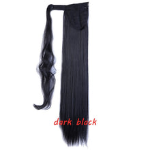 Load image into Gallery viewer, s-noilite 23" Long Curly Clip In Hair Tail False Hair Ponytail Hairpiece With Hairpins Synthetic Hair Pony Tail Hair Extension