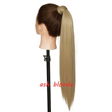 Load image into Gallery viewer, s-noilite 23" Long Curly Clip In Hair Tail False Hair Ponytail Hairpiece With Hairpins Synthetic Hair Pony Tail Hair Extension