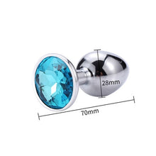 Load image into Gallery viewer, Runyu Smooth Anal Toys Metal Butt Plug Masturbator for Man Anal Vibrators Anal Plug Private Goods for Men Adult Toys Sex Shop