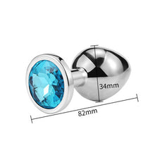 Load image into Gallery viewer, Runyu Smooth Anal Toys Metal Butt Plug Masturbator for Man Anal Vibrators Anal Plug Private Goods for Men Adult Toys Sex Shop
