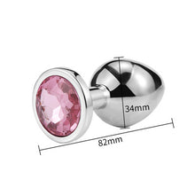 Load image into Gallery viewer, Runyu Smooth Anal Toys Metal Butt Plug Masturbator for Man Anal Vibrators Anal Plug Private Goods for Men Adult Toys Sex Shop