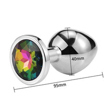 Load image into Gallery viewer, Runyu Smooth Anal Toys Metal Butt Plug Masturbator for Man Anal Vibrators Anal Plug Private Goods for Men Adult Toys Sex Shop