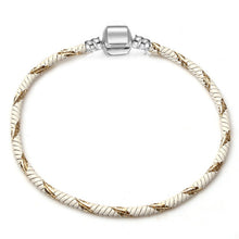 Load image into Gallery viewer, BAOPON High Quality Authentic Silver Color Snake Chain Fine Bracelet Fit European Charm Bracelet for Women DIY Jewelry Making