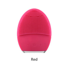 Load image into Gallery viewer, Powered Facial Cleansing Brush Sonic Silicone Cleanser Waterproof USB Rechargeable Skin Care Massage MINI 2 Face Cleaning Brush