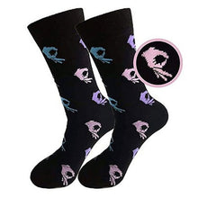 Load image into Gallery viewer, Unisex Vintage Knitted Long Funny Socks Women OK Gesture Printed Hip-Hop Trendy Cotton Hosiery Skateboard Female Streetwear Sox