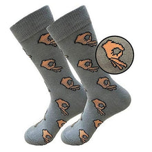 Load image into Gallery viewer, Unisex Vintage Knitted Long Funny Socks Women OK Gesture Printed Hip-Hop Trendy Cotton Hosiery Skateboard Female Streetwear Sox