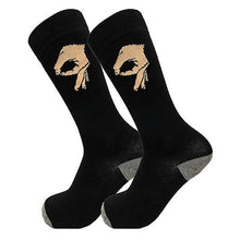 Load image into Gallery viewer, Unisex Vintage Knitted Long Funny Socks Women OK Gesture Printed Hip-Hop Trendy Cotton Hosiery Skateboard Female Streetwear Sox
