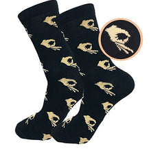 Load image into Gallery viewer, Unisex Vintage Knitted Long Funny Socks Women OK Gesture Printed Hip-Hop Trendy Cotton Hosiery Skateboard Female Streetwear Sox