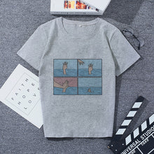 Load image into Gallery viewer, My Depression My Brain My Anxiety Letter Print Pink T Shirt Spoof Personality Vogue New Harajuku Casual Loose Women Top Clothing
