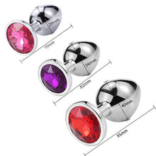 Load image into Gallery viewer, Runyu Smooth Anal Toys Metal Butt Plug Masturbator for Man Anal Vibrators Anal Plug Private Goods for Men Adult Toys Sex Shop