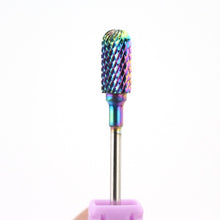 Load image into Gallery viewer, 28 Types Tungsten Blue Rainbow Carbide Nail Drill Bit Electric Nail Mills Cutter for Manicure Machine Nail Files Accessories