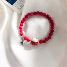 Load image into Gallery viewer, 2020 New Handmade Colorful Rope Lucky Cat Adjustable Bracelet For Women Girls Birthday Gifts Sweet Tassel Fashion Bangles Femme