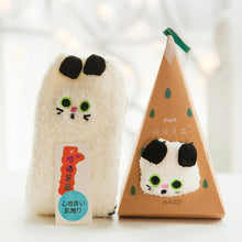 Load image into Gallery viewer, Cute Animal Design Deer Christmas socks Gift 3D Fluffy Coral Velvet Thick Warm Winter Sock For Women new Year gift Sox with Box