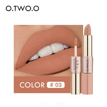 Load image into Gallery viewer, O.TWO.O 12 Colors Lips Makeup Lipstick Lip Gloss Long Lasting Moisture Cosmetic Lipstick Red Lip Matte Lipstick Waterproof