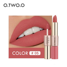 Load image into Gallery viewer, O.TWO.O 12 Colors Lips Makeup Lipstick Lip Gloss Long Lasting Moisture Cosmetic Lipstick Red Lip Matte Lipstick Waterproof
