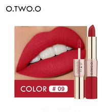 Load image into Gallery viewer, O.TWO.O 12 Colors Lips Makeup Lipstick Lip Gloss Long Lasting Moisture Cosmetic Lipstick Red Lip Matte Lipstick Waterproof