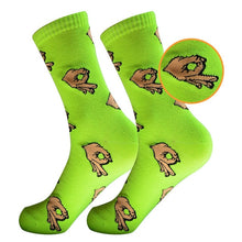 Load image into Gallery viewer, Unisex Vintage Knitted Long Funny Socks Women OK Gesture Printed Hip-Hop Trendy Cotton Hosiery Skateboard Female Streetwear Sox