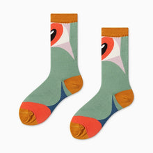 Load image into Gallery viewer, Couples Outdoor Skateboard Sox Autumn/Winter Creative Abstract Art Harajuku Hip Hop Streets Tide Sock Colorful Happy Funny Socks