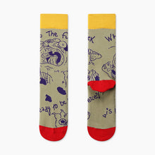 Load image into Gallery viewer, Couples Outdoor Skateboard Sox Autumn/Winter Creative Abstract Art Harajuku Hip Hop Streets Tide Sock Colorful Happy Funny Socks