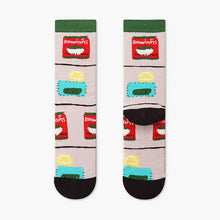 Load image into Gallery viewer, Couples Outdoor Skateboard Sox Autumn/Winter Creative Abstract Art Harajuku Hip Hop Streets Tide Sock Colorful Happy Funny Socks