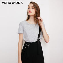 Load image into Gallery viewer, Vero Moda Women's Crew Neck Multicolor Basic style Minimalist T-Shirt Top | 318101551