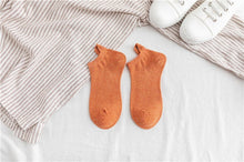 Load image into Gallery viewer, Kawaii Embroidered Expression Women Socks Cotton Harajuku Happy Funny Socks Women Christmas Gifts Ankle 1 Pair Size 35-40