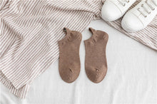 Load image into Gallery viewer, Kawaii Embroidered Expression Women Socks Cotton Harajuku Happy Funny Socks Women Christmas Gifts Ankle 1 Pair Size 35-40
