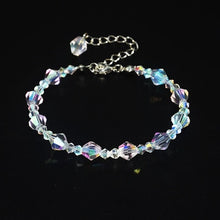 Load image into Gallery viewer, Women's Tennis Bracelet Luxury Exquisite Aurora Square Geometric Polygon Beads Crystal Bracelet Female Charm Accessories Gift