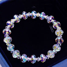 Load image into Gallery viewer, Women's Tennis Bracelet Luxury Exquisite Aurora Square Geometric Polygon Beads Crystal Bracelet Female Charm Accessories Gift