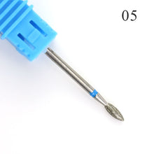 Load image into Gallery viewer, Hot Sell 1pcs Diamond Nail Drill Bits Electric Manicure Machine Drills Accessories Rotary Burr Mills Cutter Nail Remover Tools