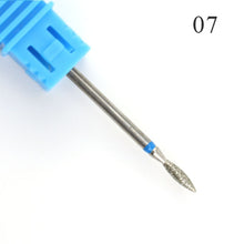 Load image into Gallery viewer, Hot Sell 1pcs Diamond Nail Drill Bits Electric Manicure Machine Drills Accessories Rotary Burr Mills Cutter Nail Remover Tools