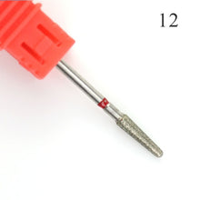 Load image into Gallery viewer, Hot Sell 1pcs Diamond Nail Drill Bits Electric Manicure Machine Drills Accessories Rotary Burr Mills Cutter Nail Remover Tools