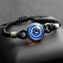 Load image into Gallery viewer, BOEYCJR Hot Universe Planets Glass Bead Bangles & Bracelets Fashion Jewelry Galaxy Solar System Bracelet For Women Christmas