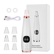 Load image into Gallery viewer, Facial Cleaner Nose Blackhead Remover Deep Pore Acne Pimple Removal Vacuum Suction Diamond T Zone Beauty Tool Face Household SPA