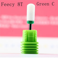 Load image into Gallery viewer, Cutter For Manicure Ceramic Nail Drill Bits Manicure Machine Accessories Rotary Electric Nail Files Manicure Nail Art Tool Feecy