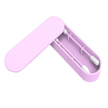 Load image into Gallery viewer, 2Pcs Reusable Cotton Swab Ear Cleansing Cosmetic Silicone Buds Swabs Sticks For Cleaning Makeup Touch-Ups Double-headed