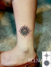 Load image into Gallery viewer, Waterproof Temporary Tattoo Stickers Moon Hill forest star Fake Tatto Flash Tatoo Tatouage Body Art Hand Foot for Girl Women Men