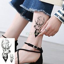Load image into Gallery viewer, Waterproof Temporary Tattoo Stickers Moon Hill forest star Fake Tatto Flash Tatoo Tatouage Body Art Hand Foot for Girl Women Men