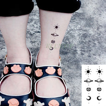 Load image into Gallery viewer, Waterproof Temporary Tattoo Stickers Moon Hill forest star Fake Tatto Flash Tatoo Tatouage Body Art Hand Foot for Girl Women Men