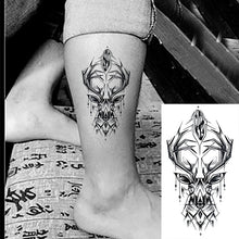 Load image into Gallery viewer, Waterproof Temporary Tattoo Stickers Moon Hill forest star Fake Tatto Flash Tatoo Tatouage Body Art Hand Foot for Girl Women Men
