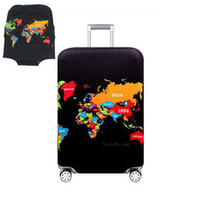 Load image into Gallery viewer, TRIPNUO Thicker Blue City Luggage Cover Travel Suitcase Protective Cover for Trunk Case Apply to 19''-32'' Suitcase Cover