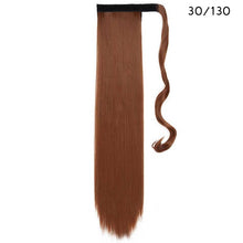 Load image into Gallery viewer, s-noilite 23" Long Curly Clip In Hair Tail False Hair Ponytail Hairpiece With Hairpins Synthetic Hair Pony Tail Hair Extension