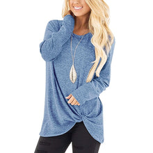 Load image into Gallery viewer, long sleeve women t shirt casual o-neck slim autumn Spring women tees tops ladies clothes black gray tshirt female streetwear