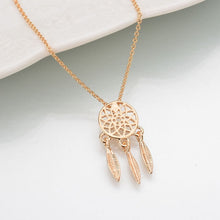 Load image into Gallery viewer, Fashion dream catcher series Jewelry necklace Feather Necklace Long Sweater Chain Statement Jewelry choker Necklace for Women