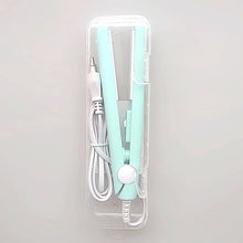 Load image into Gallery viewer, New Mini Hair Straightener Curling hair clipper Hair Crimper Curling Iron curly hair iron Hair Straightener Brush Flat Iron